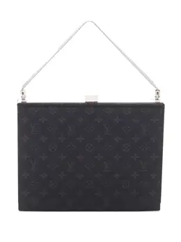 Louis Vuitton Pre-Owned: Чёрная сумка 