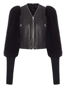 Rick Owens: Кожаная куртка 