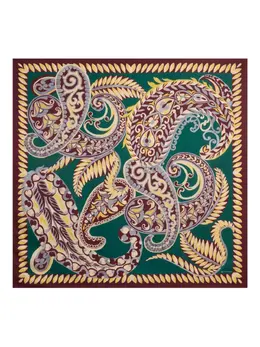ETRO: Шарф с растительным принтом 