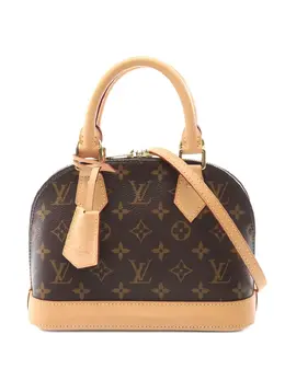 Louis Vuitton Pre-Owned: Коричневая сумка-шоппер 