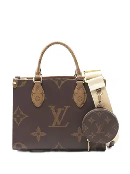 Louis Vuitton Pre-Owned: Коричневая сумка-шоппер 
