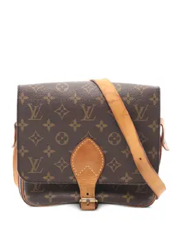 Louis Vuitton Pre-Owned: Коричневая сумка через плечо 