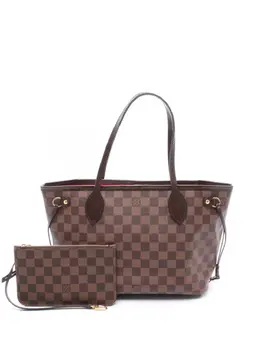Louis Vuitton Pre-Owned: Коричневая сумка-шоппер 