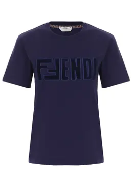 FENDI: Хлопковая футболка 