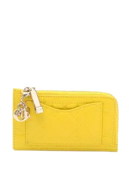 Christian Dior Pre-Owned: Жёлтый кошелёк 