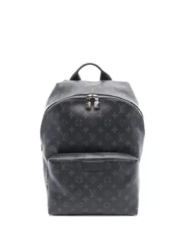 Louis Vuitton Pre-Owned: Чёрный рюкзак 