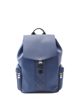 Louis Vuitton Pre-Owned: Голубой рюкзак 