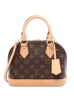 Louis Vuitton Pre-Owned: Коричневая сумка 