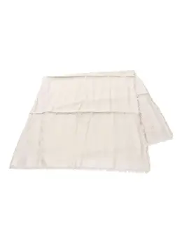Louis Vuitton Pre-Owned: Бежевый шарф 