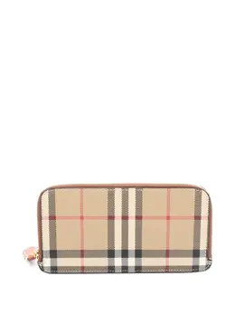 Burberry Pre-Owned: Бежевый кошелёк 