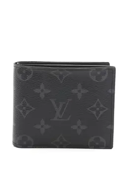 Louis Vuitton Pre-Owned: Чёрный кошелёк 