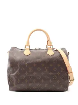 Louis Vuitton Pre-Owned: Коричневая сумка 