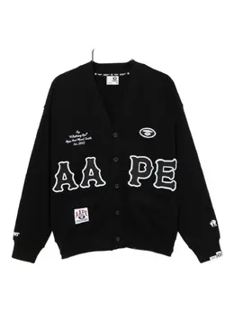 AAPE BY *A BATHING APE®: Чёрный свитшот 