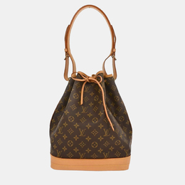 Louis Vuitton: Коричневая сумка 