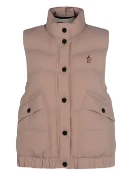Moncler Grenoble: Светлое пальто 