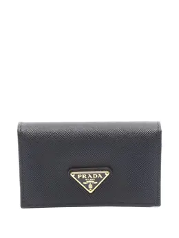 Prada Pre-Owned: Чёрный кошелёк 