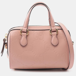 Gucci: Розовая сумка на руку  GG