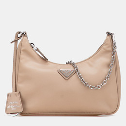 Prada: Коричневі сумки 
