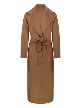 'S Max Mara: Однобортное пальто 