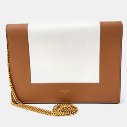Celine: Коричневый клатч 