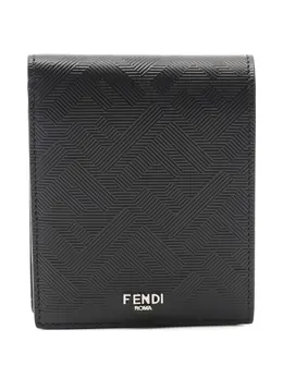 Fendi Pre-Owned: Чёрный кошелёк 