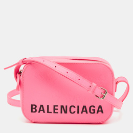 Balenciaga: Розовая сумка  Ville