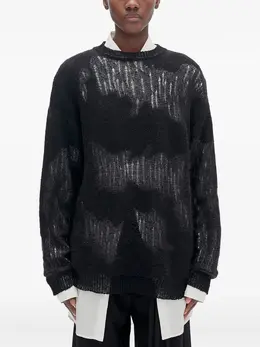 Ann Demeulemeester: Чёрный свитер 