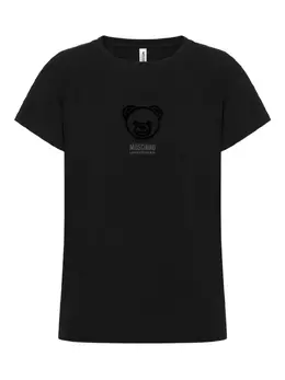 Moschino: Чёрная футболка  Teddy