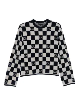 Emporio Armani: Чёрный свитер 