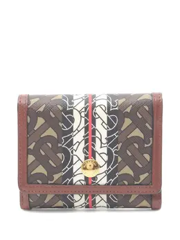 Burberry Pre-Owned: Кошелёк в полоску 
