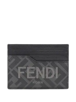 Fendi Pre-Owned: Картхолдер с принтом 
