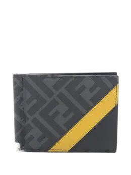 Fendi Pre-Owned: Чёрный кошелёк 