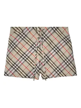 Burberry: Хлопковые шорты 