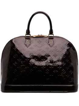 Louis Vuitton Pre-Owned: Фиолетовая сумка 