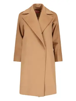 Max Mara: Бежевое пальто 