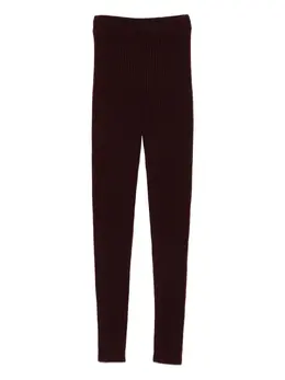 Max Mara: Красные легинсы 