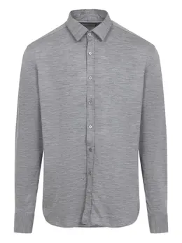 Canali: Рубашка с длинным рукавом 