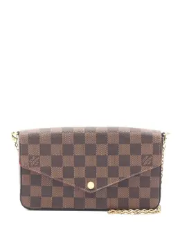 Louis Vuitton Pre-Owned: Коричневый кошелёк 