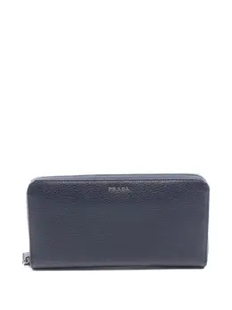 Prada Pre-Owned: Синий кошелёк 