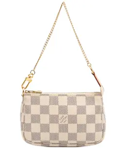 Louis Vuitton Pre-Owned: Белая сумка 