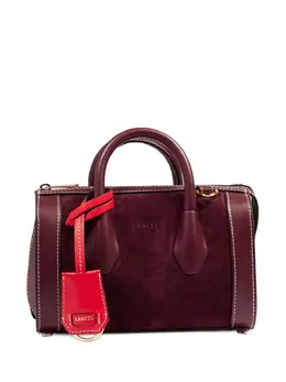 Lancel: Бордовая сумка 