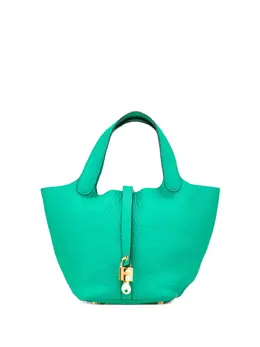 Hermès Pre-Owned: Зелёная сумка 