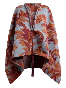 ETRO: Жаккардовый плащ 