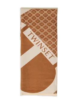 TWINSET: Коричневый шарф 