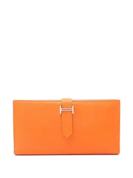 Hermès Pre-Owned: Оранжевый кошелёк 