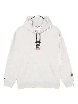 AAPE BY *A BATHING APE®: Белая толстовка 