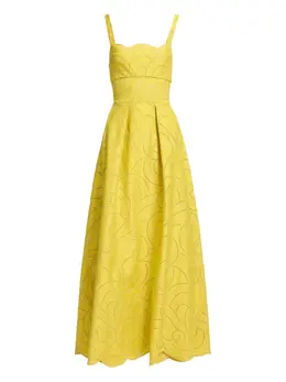 Elie Saab: Хлопковое платье 