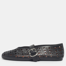 Alaia: Чёрные балетки 