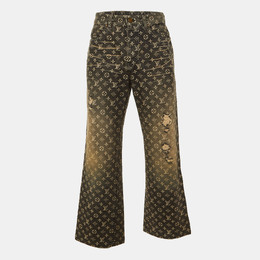 Louis Vuitton: Жаккардовые джинсы 