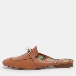 Hermes: Коричневые сабо 